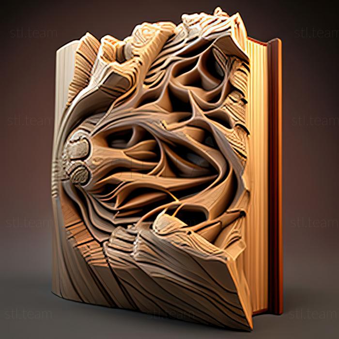 3D model Book Review (STL)